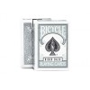 Bicycle Rider Back Silver